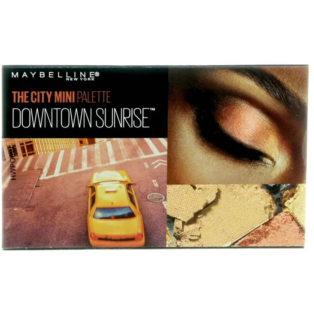 Eyeshadow Sunrise, of The Maybelline 0.14 Makeup, (Pack 2) Palette oz City Downtown Mini