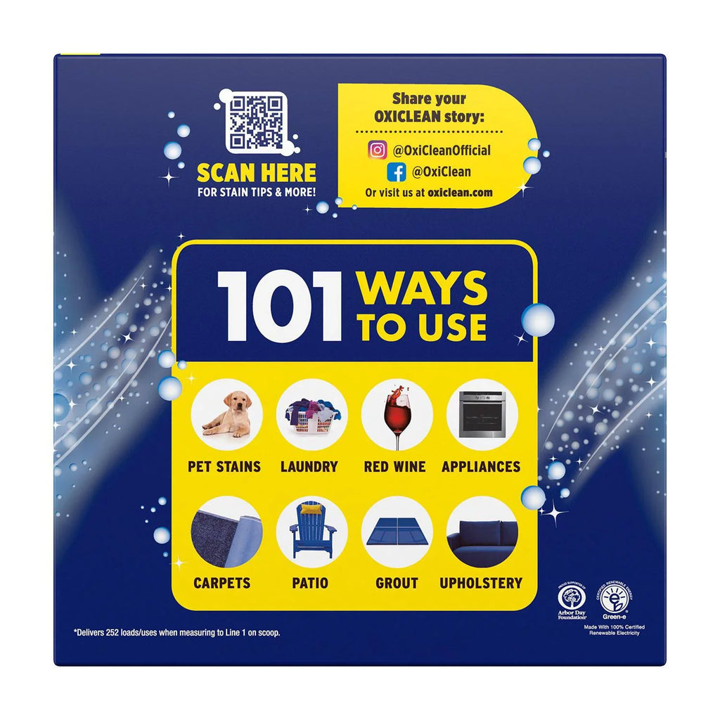 252 OxiClean Max Efficiency Loads Remover, Stain