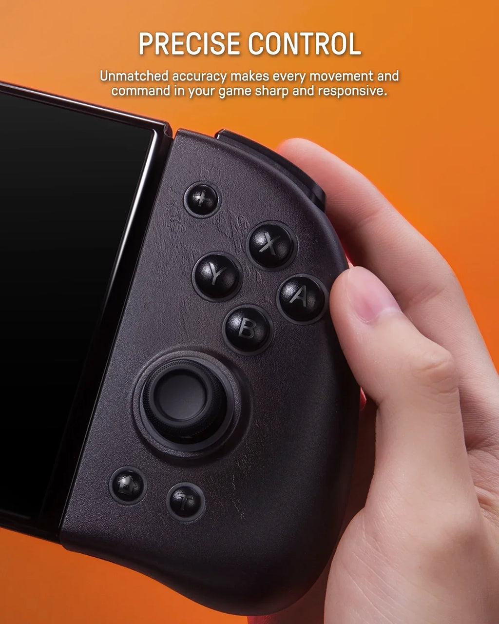Colors/Paddle/Turbo for 7 Switch/OLED, - Mode Compatible Controller Controller Ergonomic Handheld Nintendo Zelda with Sheikah Joypad Funlab with Luminous Brown Switch LED for Fans