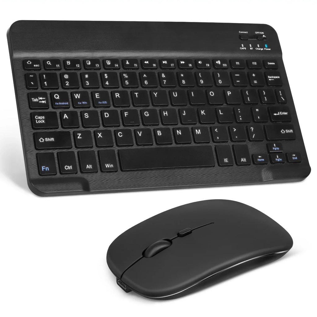 Ultra Bluetooth for 2S and All Combo Black Full-Size Onyx Bluetooth Xiaomi and Slim Keyboard Rechargeable Ergonomic - Mac/Tablet/iPad/PC/Laptop Mi Keyboard Mouse Mouse and Enabled Mix