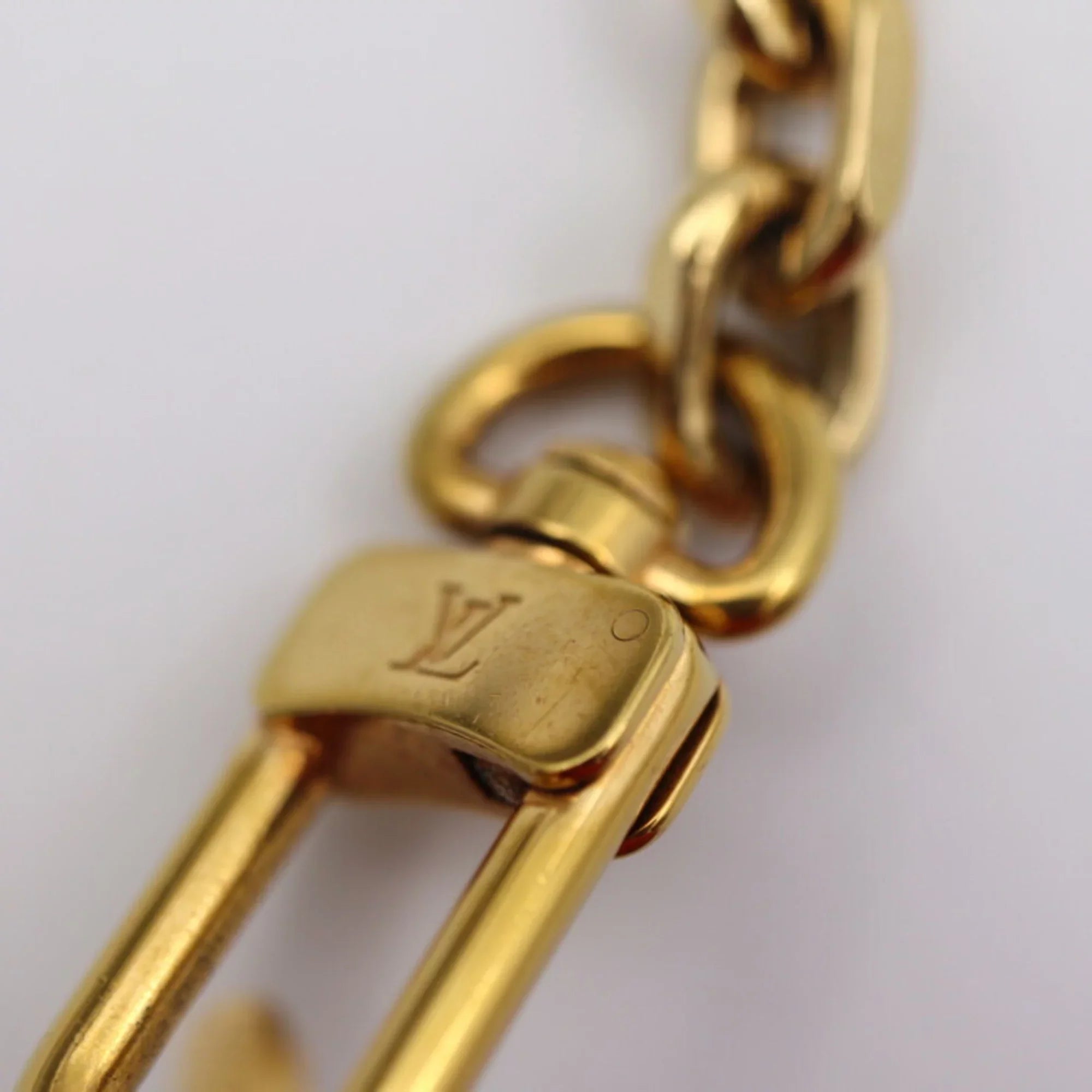 LOUIS bag note M54501 red Pre-Owned chain gold (Good) Louis leather Vuitton pink shoulder VUITTON hardware love