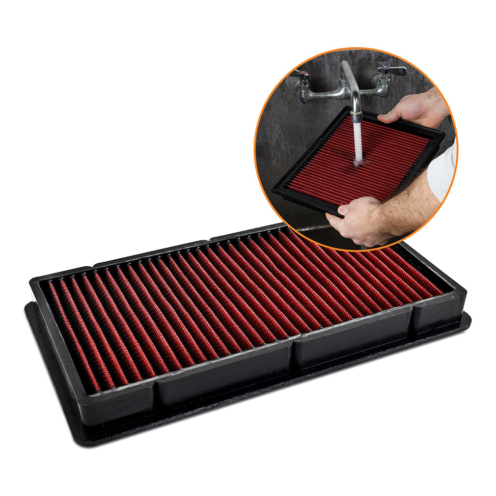 Mishimoto Ford 2001-2003 7.3L Reusable atmospheric Drop-In Powerstroke Filter, with Compatible