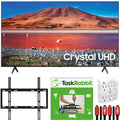 Ultra Design Mount Wall TV Gear TaskRabbit with Adapter LED 58-inch + + UN58TU7000 Samsung 360 Services Bundle 4K Model) HD Deco (2020 Installation Smart + Cables Surge HDMI