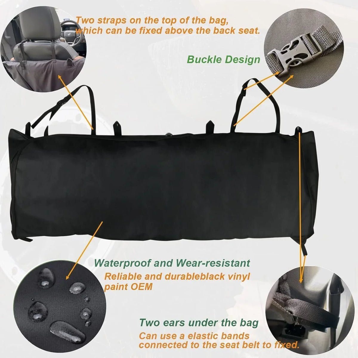 Soft Bag Storage 600D Bronco 2021-2023 Top 4 Ford Window Door US Accessories For