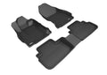 compatible SUBARU Floor MAXpider Mat KAGU (BLACK) 3D 2019-2024 with Set - FORESTER Full