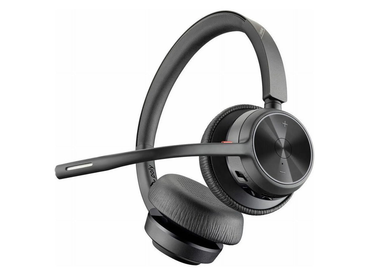 4320 Hz - - A 164 20 Headset - - Poly Stereo VOYAGER MicrophoneTAA 20 - - - UC Over-the-head kHz Cancelling ... Cable - Binaural Type USB Noise ft - ft 4300 4.92 Bluetooth - Wired/Wireless Ear-cup - -