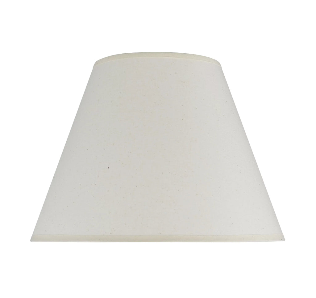 32030 Construction Transitional (6" in Creative x wide Aspen Lamp 12" Shade 12" x Hardback Empire 9") Ivory, Spider Shape