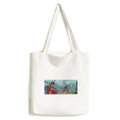 Tote Tower Park Kursaal France Handbag Bag Satchel Shopping Eiffel Casual Canvas
