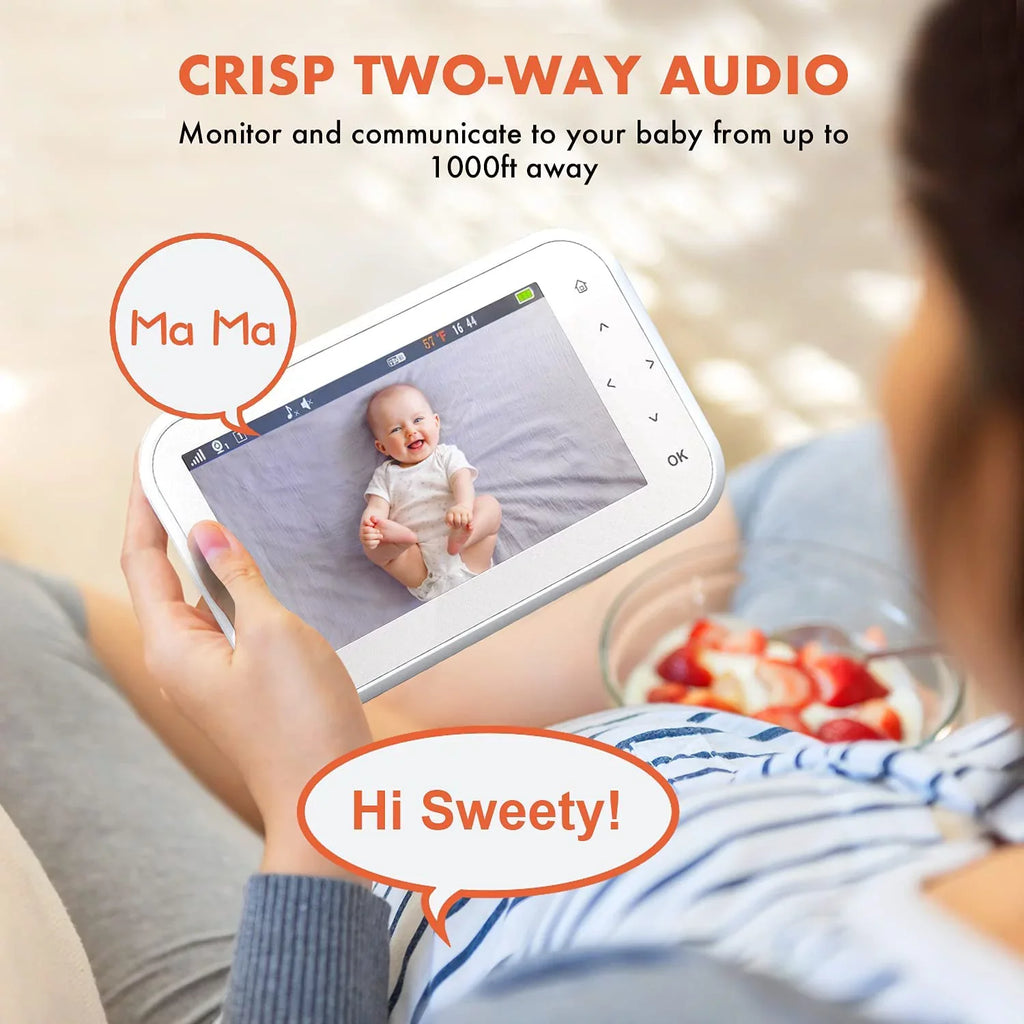 Rexing w/ IPS Baby Display Capabilities Recording Monitor 4.5" BM1