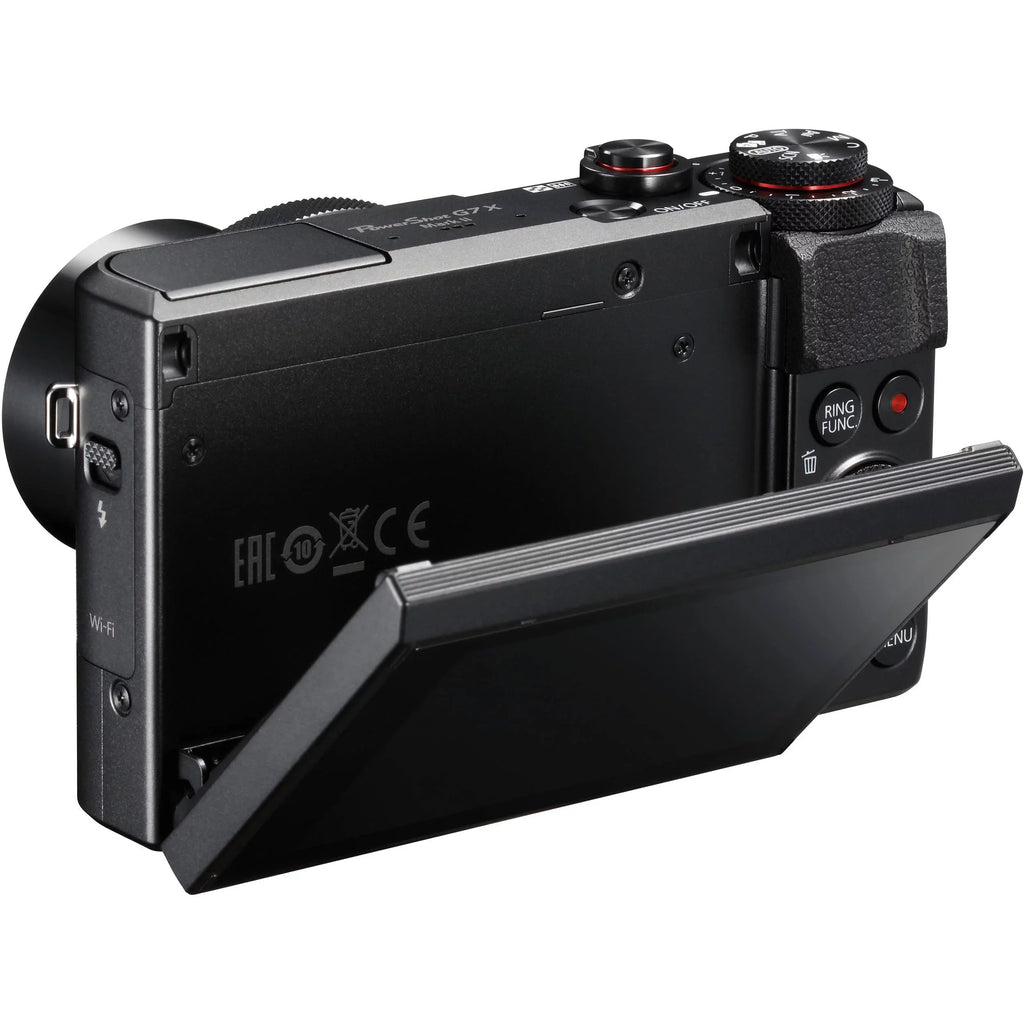 Accessory SanDisk PowerShot Camera Canon Battery, & X Life (Black) 64GB - with Tripod, II Card, Essential Digital Includes: Replacement Mark SDXC Ultra Extended Bundle Memory Carrying G7 Case More
