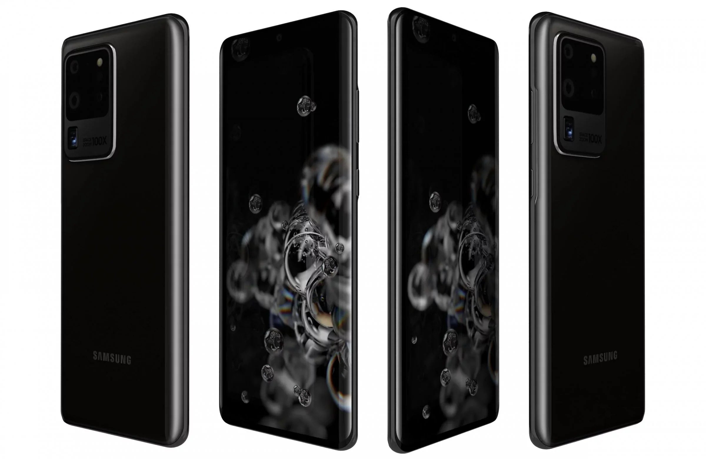 (Refurbished: Good) Pre-Owned Dual Ultra Galaxy Black S20 Smartphone 5G G988 SIM SAMSUNG Unlocked 128GB,