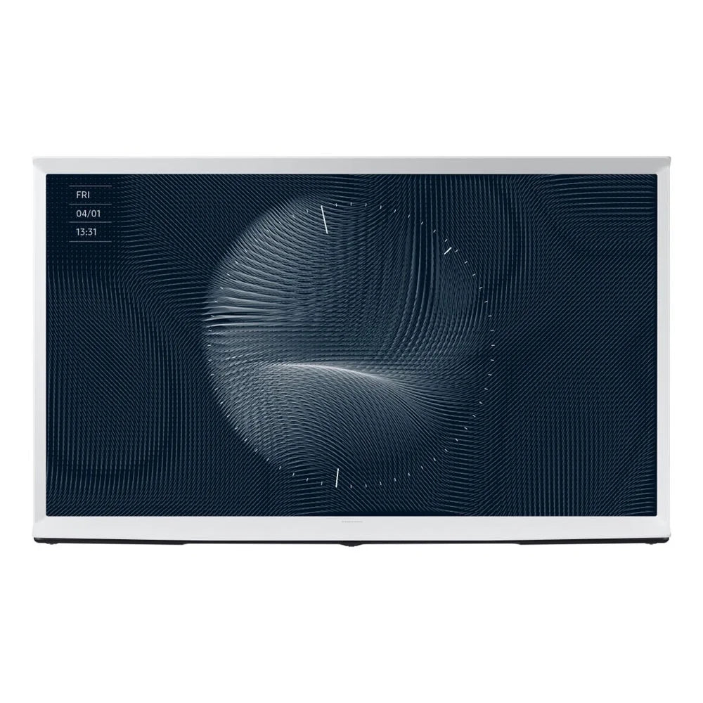 with 55 (2022) QLED UHD Pack Inch The Serif Samsung CPS TV Enhanced YR QN55LS01BA 2 HDR Protection Smart Bundle 4K