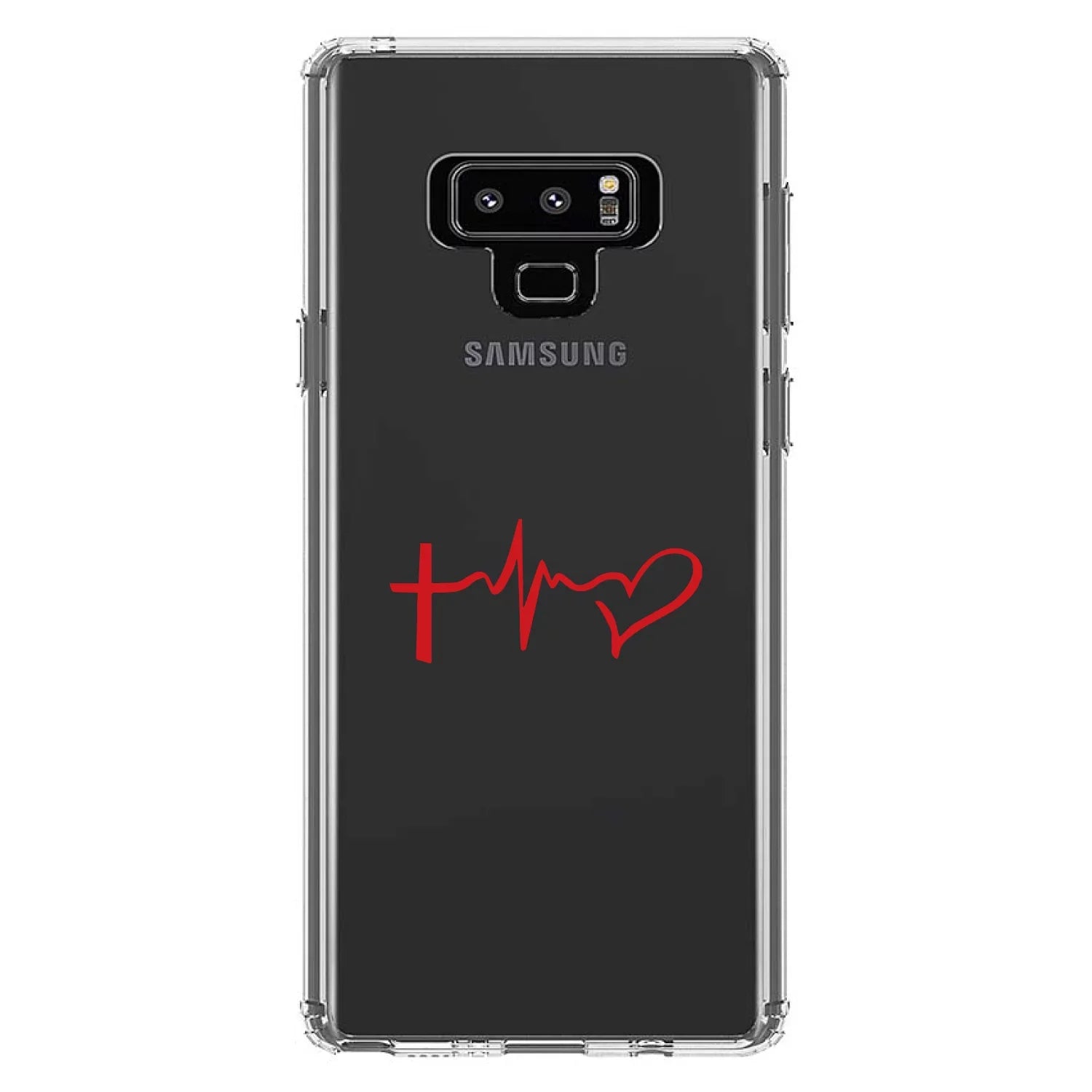 '- Protector Clear Shockproof 9 Case - Heart Galaxy - TPU Love Samsung Faith Hybrid Cross Glass Back Hope Note DistinctInk Screen Tempered Bumper Acrylic for
