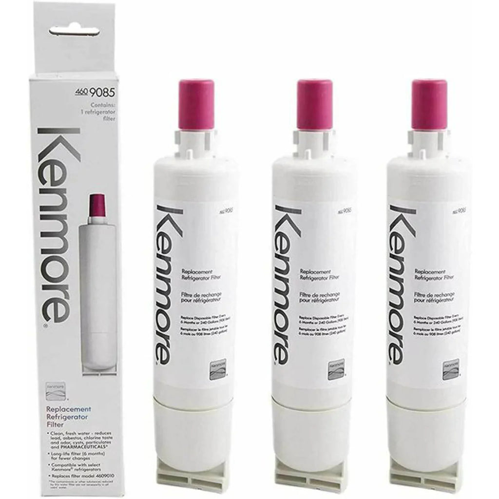 Compatible Refrigerator Replacement 9085 Water 469010, Kenmore Filter with 3Pack 4396508,46-9010, 46-9085