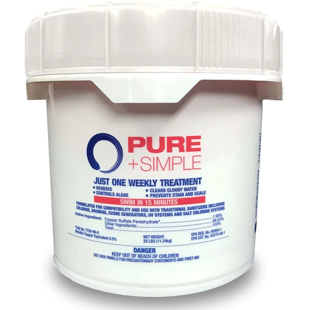 Pail - LB Simple + Pools for Care Water Weekly 10 Swimming Pure