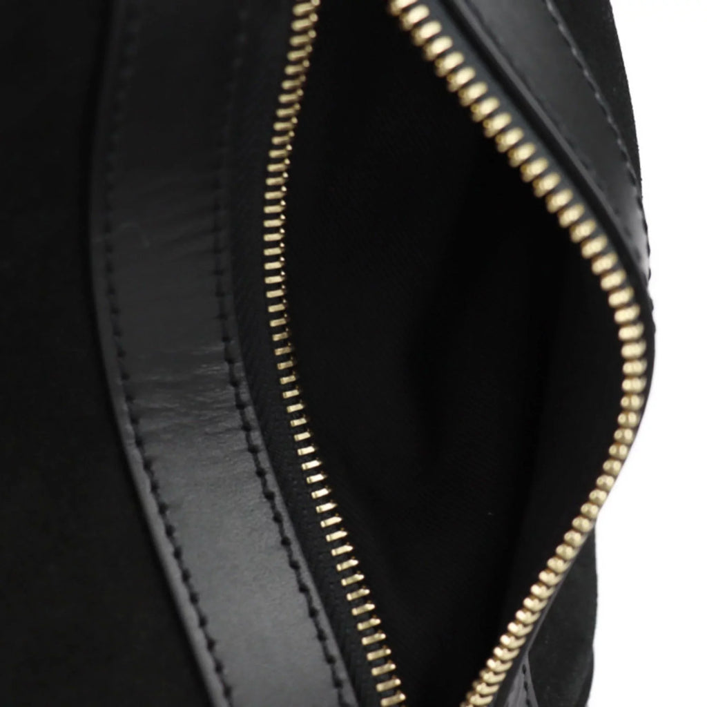 BY (Good) sea Chloe fittings handbag Chloé tote Debbie leather 2WAY CHLOE Pre-Owned bag suede shoulder See metal gold SEE by black by