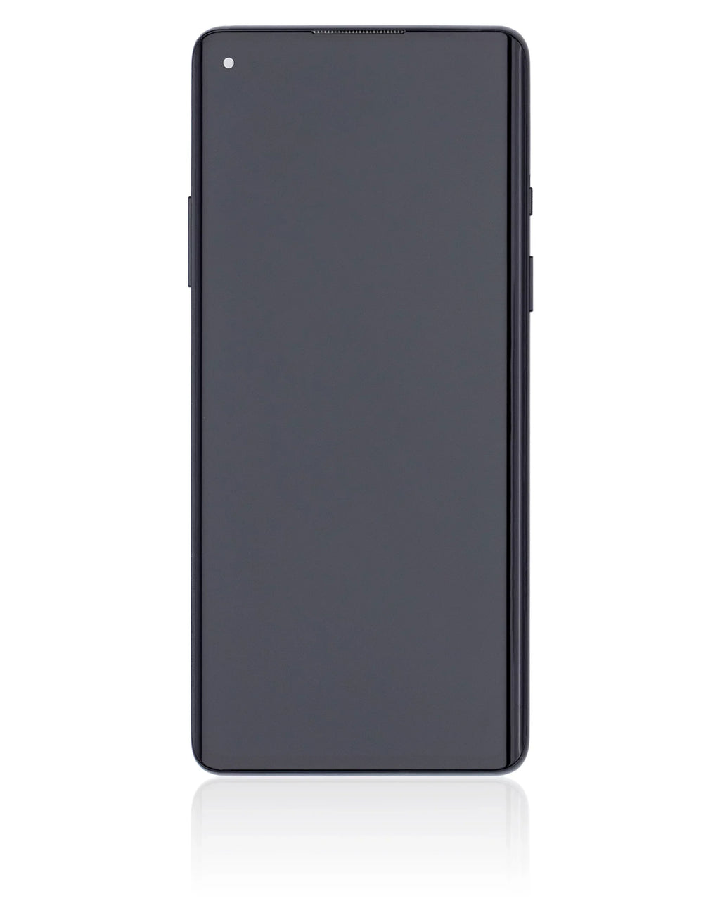 (Onyx OnePlus UW Black) OLED For With Replacement (Non-Verizon (Refurbished) Assembly 5G 8 Frame) Compatible 5G / Frame