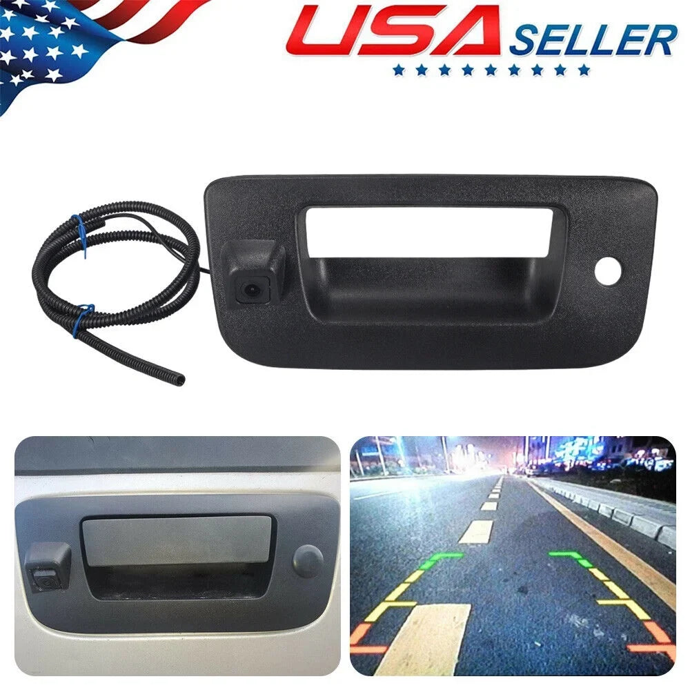 Tailgate Camera View Rear Chevy Handle For Paddsun Sierra 07-13 Silverado/GMC Backup