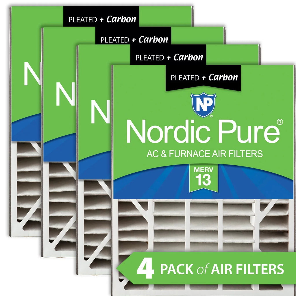 7/8) Plus Bear MERV Carbon Replacement 20x25x5 4 (4 AC Pack 13 Filter oxygen