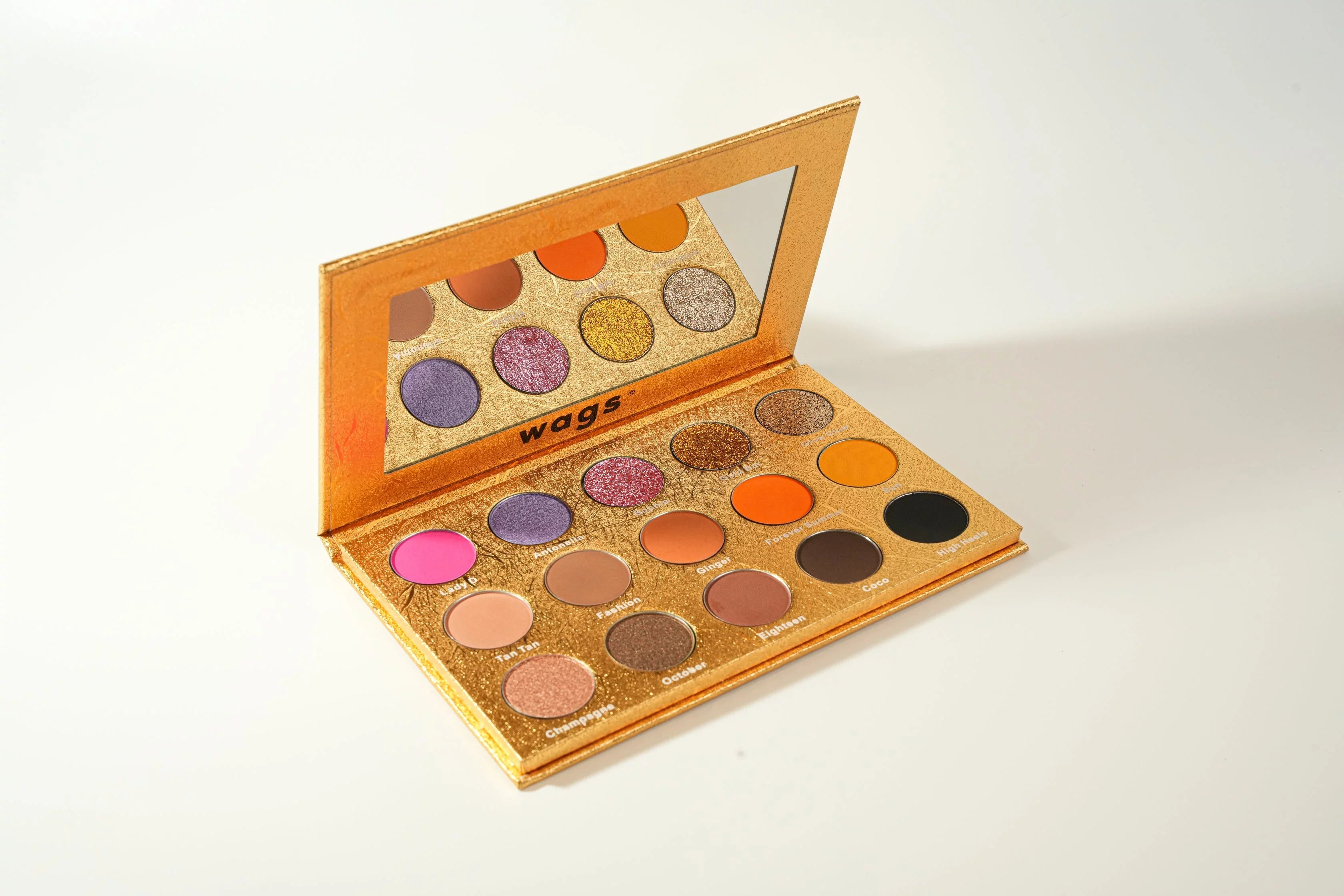 Colors Eyeshadow Gold Vibrant Summer Matters Palette, High Wags Palette, Pigmented and