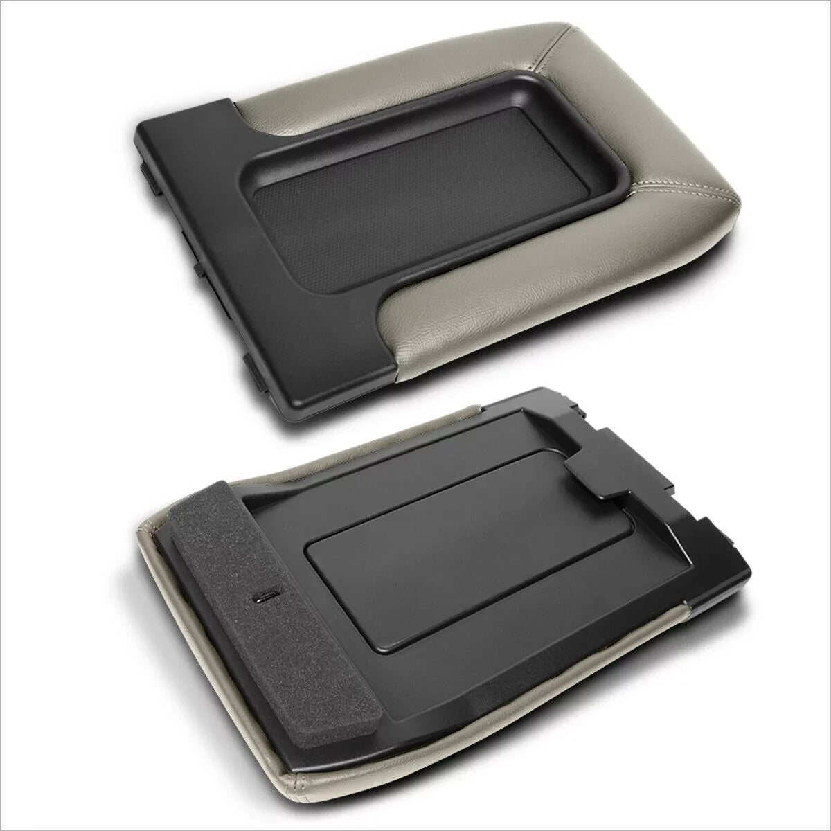 OE Gray Center Arm Cadillac Chevrolet Kit Cover Rest For Lid Repair GMC Console