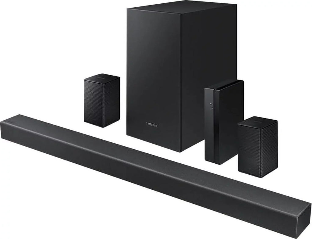 Rear DTS (Refurbished) Wireless and with Kit 2.0 Soundbar Restored Samsung Black Audio 4.1Channel / HWA470/ZA Dolby Speaker