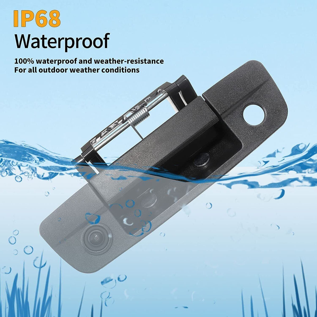 Enhanced 1500/2500/3500 View Vehicle Camera Safety Dodge 2010-2019 for Ram High Rear Quality