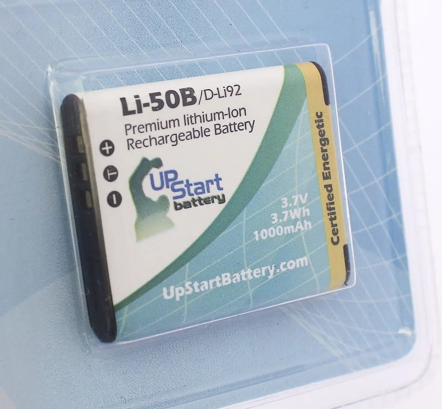 Battery Olympus Digital 3.7V, for Replacement Lithium-Ion) - 2x TG-620 (1000mAh, LI-50B Camera Olympus Pack UpStart Battery Battery -