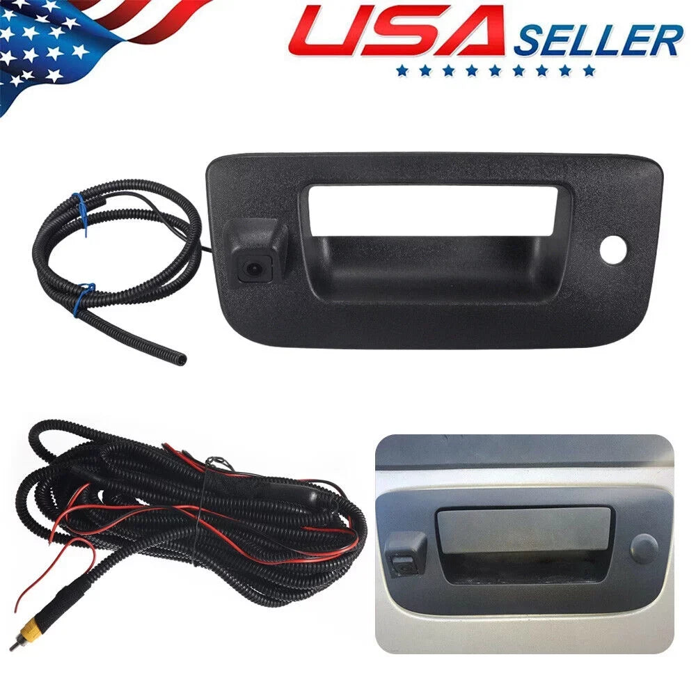 Tailgate Camera View Rear Chevy Handle For Paddsun Sierra 07-13 Silverado/GMC Backup