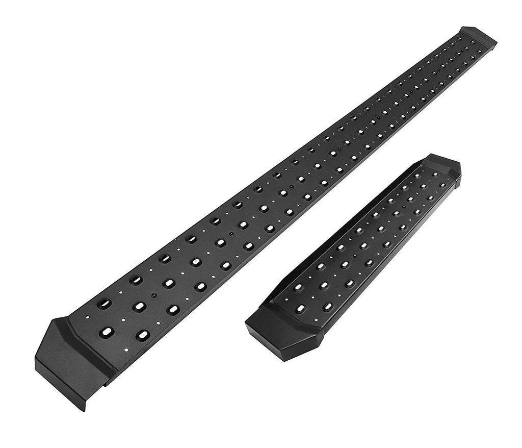 Nerf 136”/159” Promaster Road (Full Step Running Side 6.5” Bars Boards Accessories Black 2pcs Bars Rails Size) TAC Step Base Off Exterior Wheel Utility Side 2014-2024 Dodge Fit Van