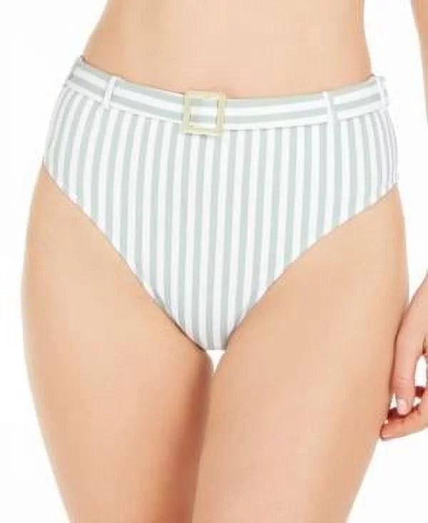 Emily Bottom, Swim WeWoreWhat Striped Bikini US High-Waist JADEITE X-Large