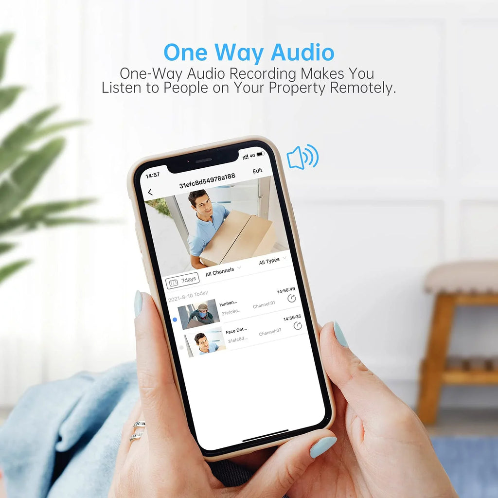 Cameras,P2P,Night Kits, with System 3MP Hard SMONET Indoor Outdoor Camera Wireless Detection 3TB Drive,8CH Audio, Vision,AI NVR Security CCTV Human 8Pcs 3MP 3MP Surveillance