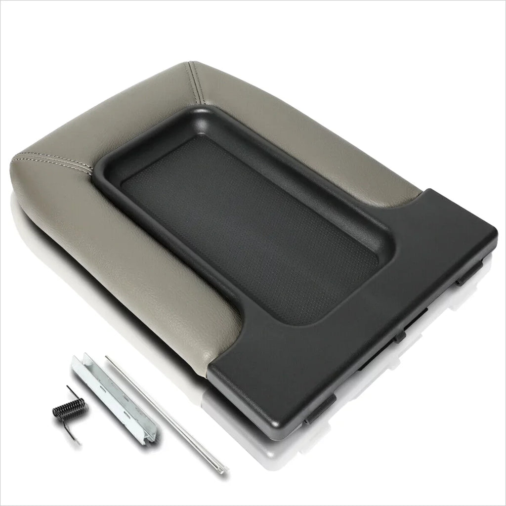 OE Gray Center Arm Cadillac Chevrolet Kit Cover Rest For Lid Repair GMC Console