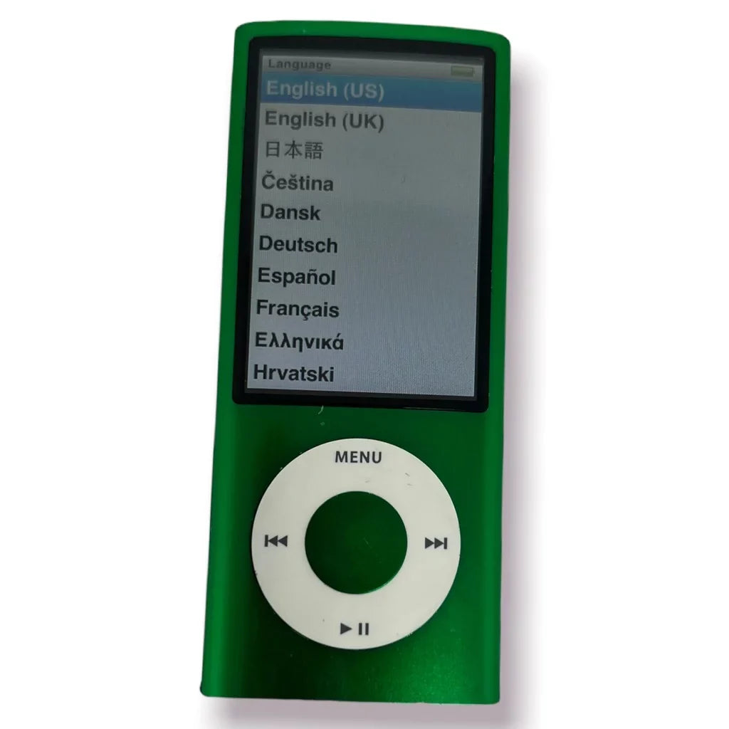 5th Green Apple Bundle, Generation Nano 8GB New Like iPod