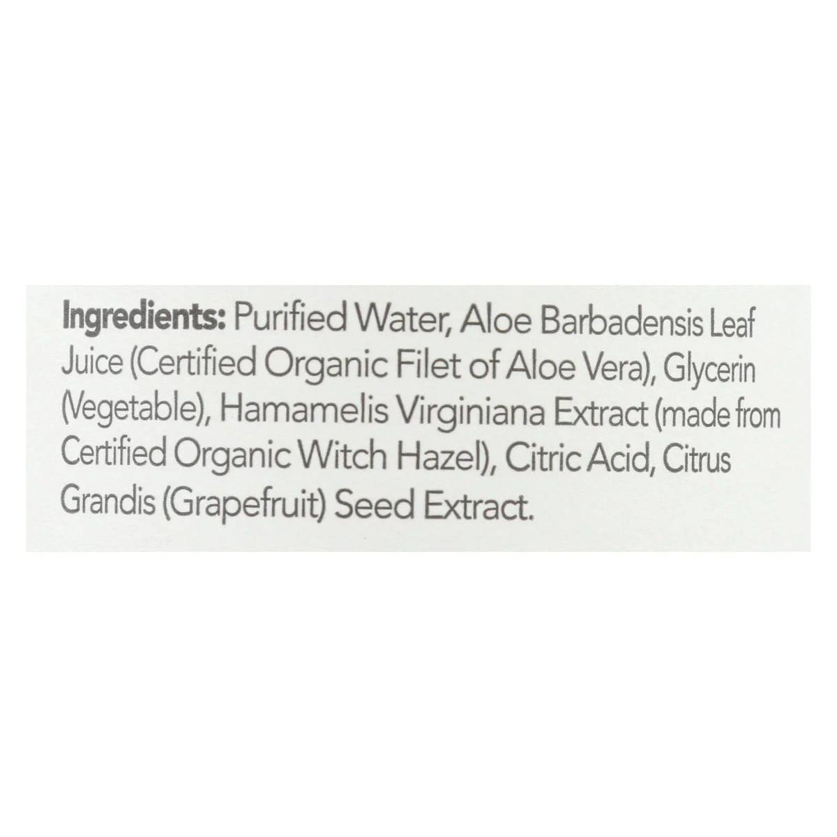 '- Witch Hazel Thayers with 12 fl Aloe oz Vera Unscented