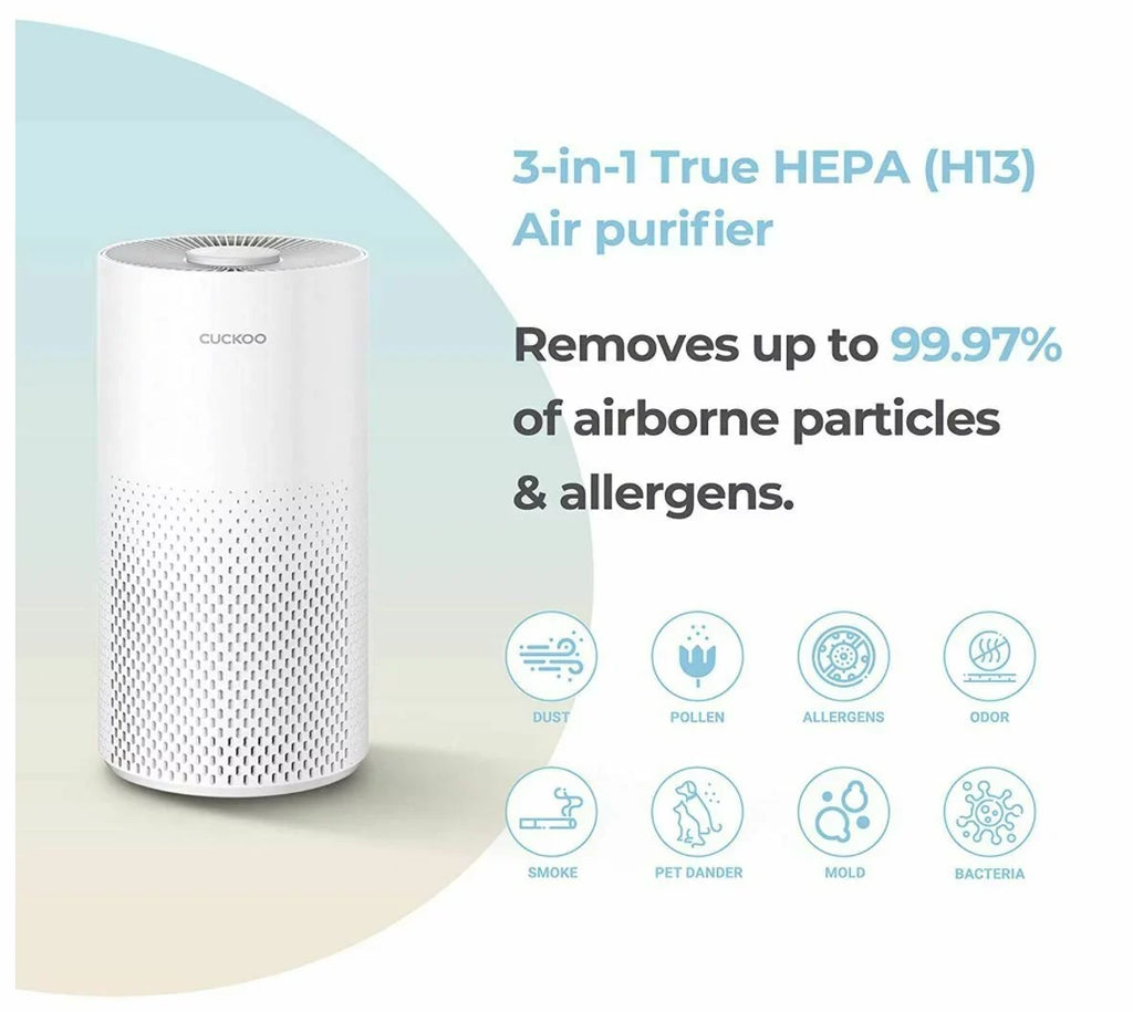 filter True CUCKOO HEPA Purifier Additional with oxygen