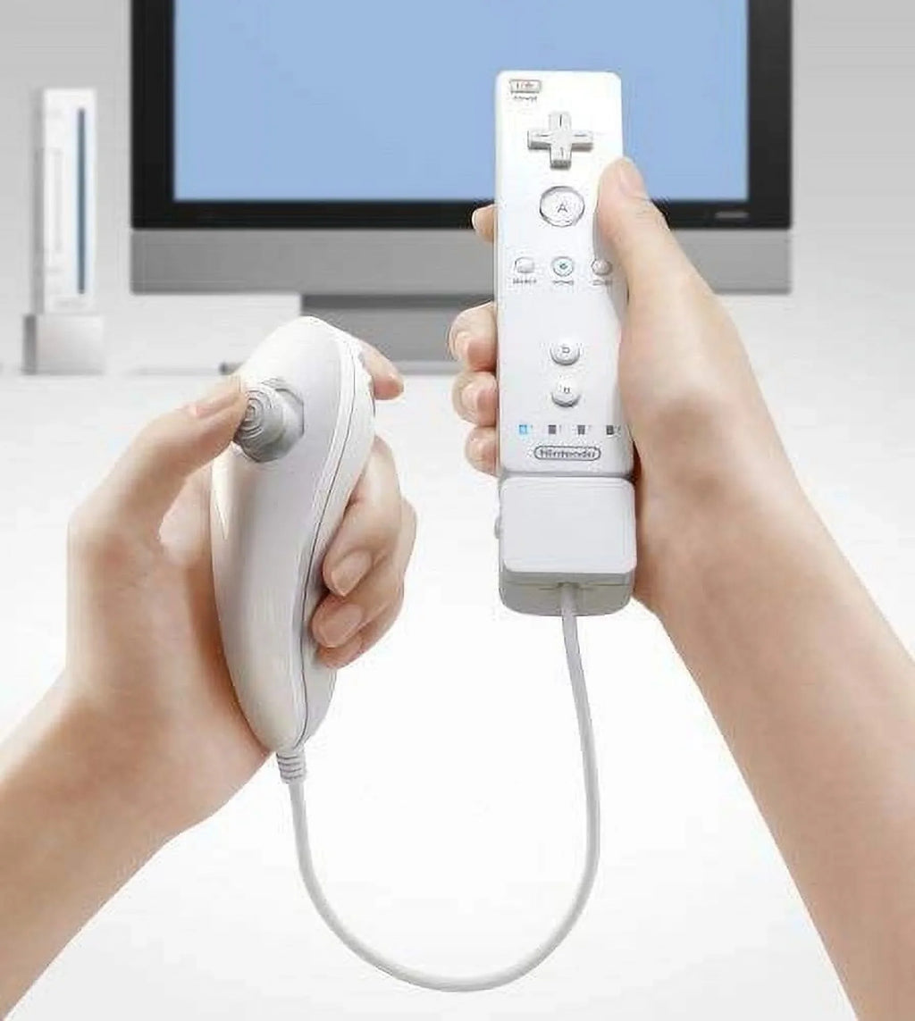 AXTION HDMI Gaming Console Bundle Like Cable + Wii BOLT Kit Cleaning Nintendo New White