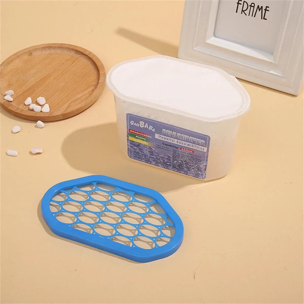 YEAHOO Desiccant Room Wardrobe Dehumidifier Internal 500ml Moisture Dehumidifier Remover Moisture-Absorbing Mold Moisture-Proof Box Moisture-Proof Absorption 5pc