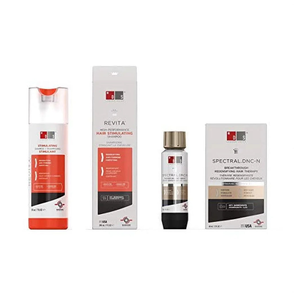 DHT w/DNC-N Shampoo Block and Nanoxidil Growth Caffeine Stimulating Hair Regrowth Treatment Ingredients, Hair 5% Helps w/Biotin, Revita