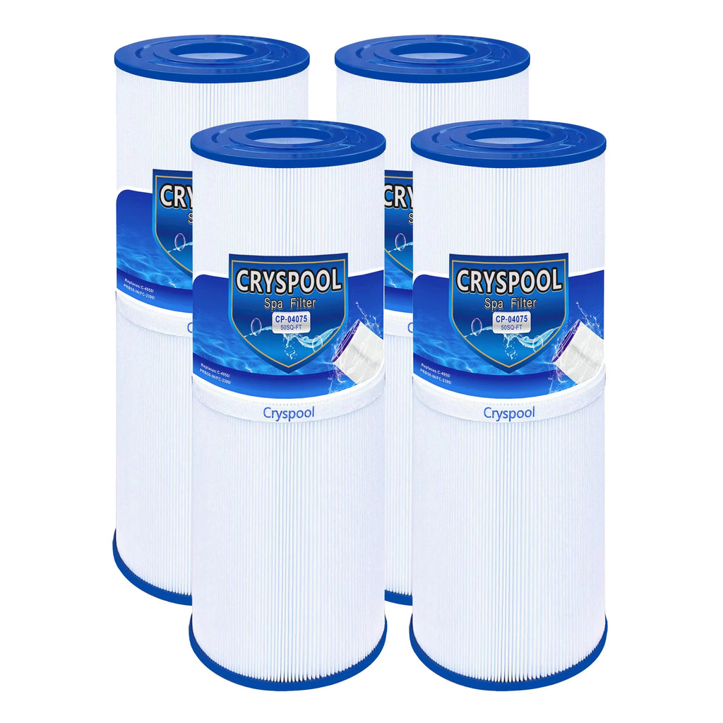 Filter PRB50-in, ft Cryspool sq. Tub 4 Pack 03FIL1600,373045 Filter C-4950, , with Compatible FC-2390, Spa Hot 50
