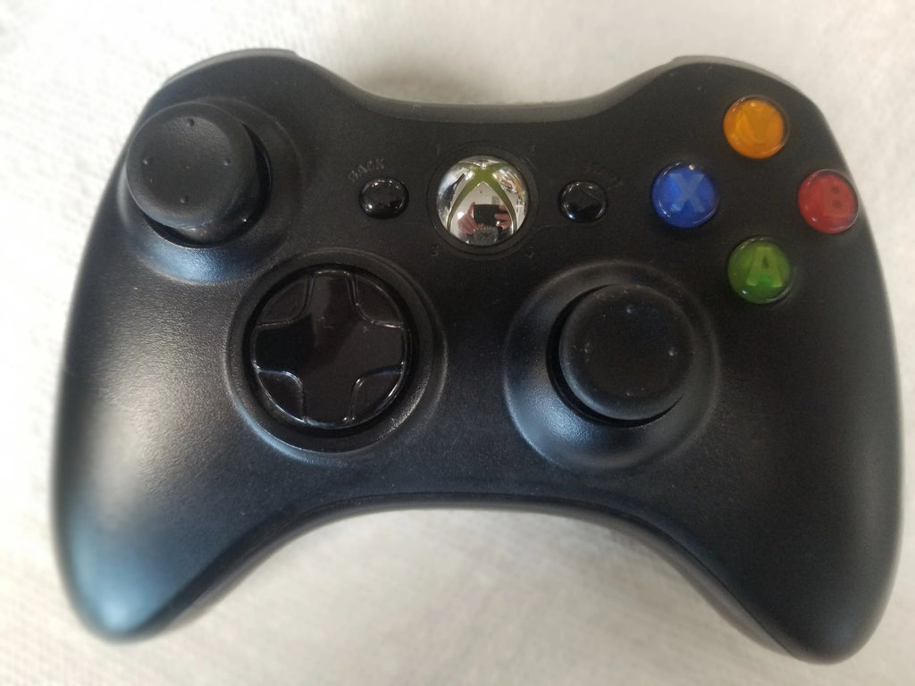 Microsoft Black Official 360 Pre-Owned Controller Xbox