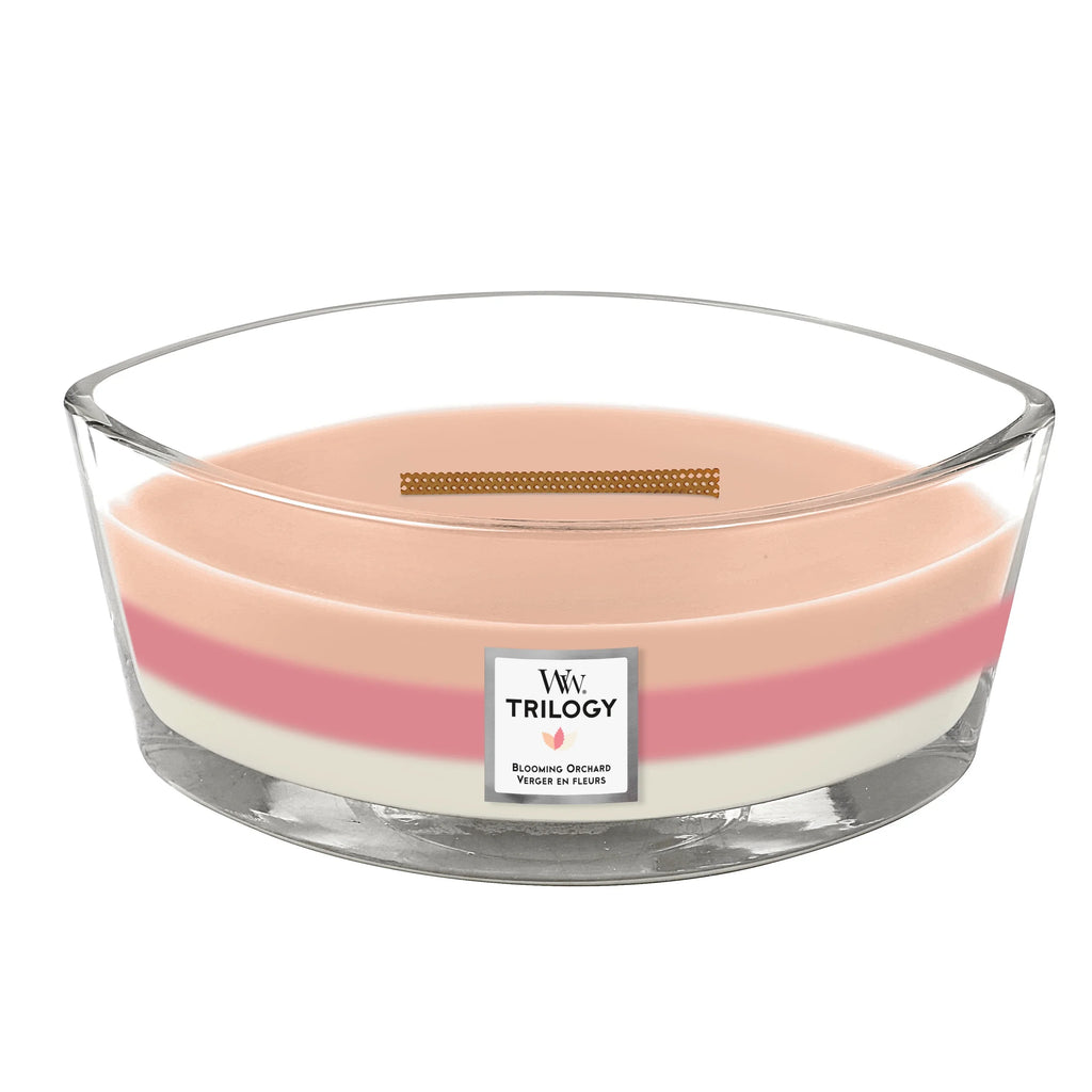 Blooming Candle - Orchard Trilogy Ellipse WoodWick
