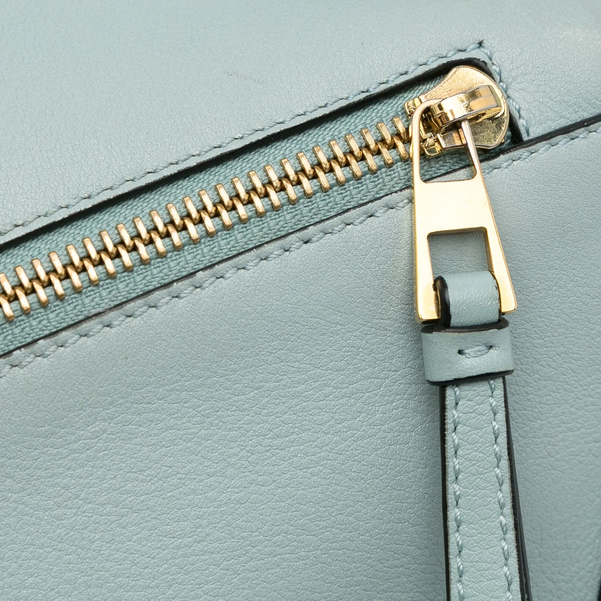 Pre-Owned Bag Small Leather (Good) Puzzle Calf Satchel Unisex LOEWE Authenticated Tricolor