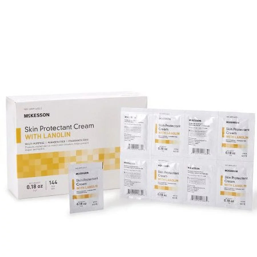 36 Unscented Gram Lanolin Individual 5 Cream, Packet Skin PACKS Mckesson Protectant with