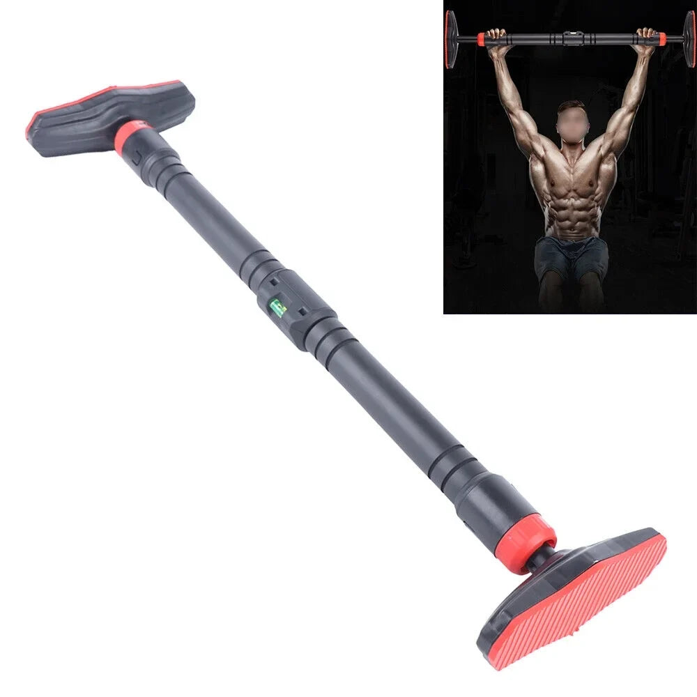 Home Up ZhdnBhnos Adjustable Pull Duty Heavy Gym Bar Doorway Bar Fitness Horizontal 28.74-41.34inch Up Chin Bar