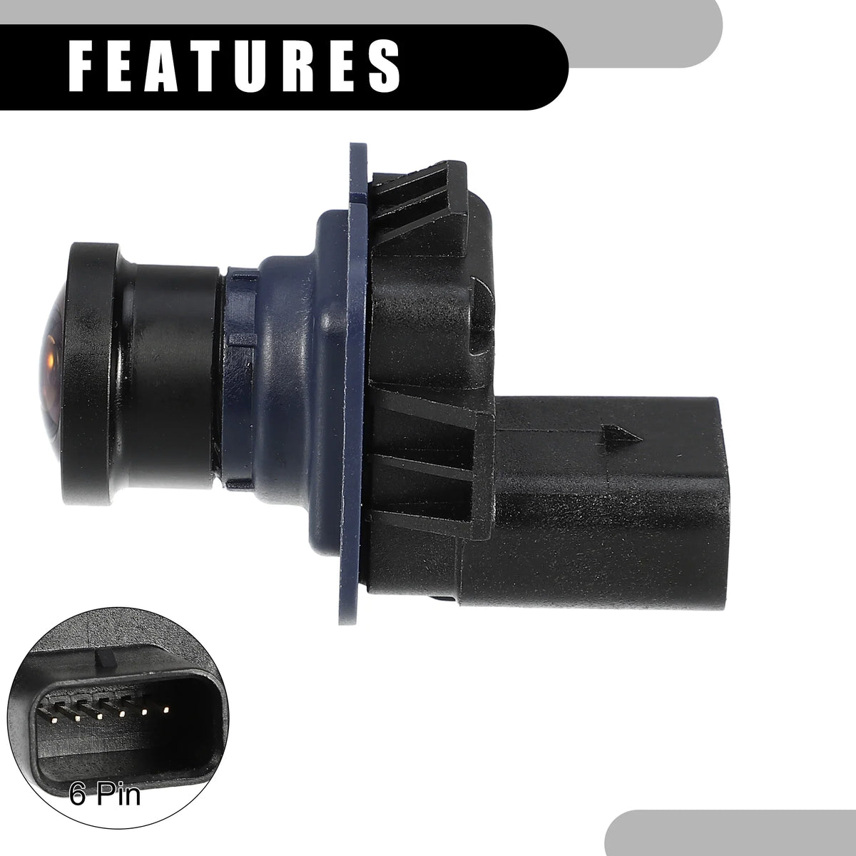 Up Rear Camera Plastic Black No.EB3T19G490BB F-150 Car Back View for Ford 2011-2014