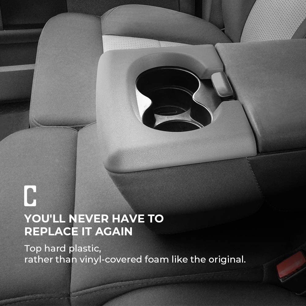 Pad Fits Holder F150, Bench Console JOYTUTUS Replacement Replacement Console (Gray) Center Parts Center Cup Seat