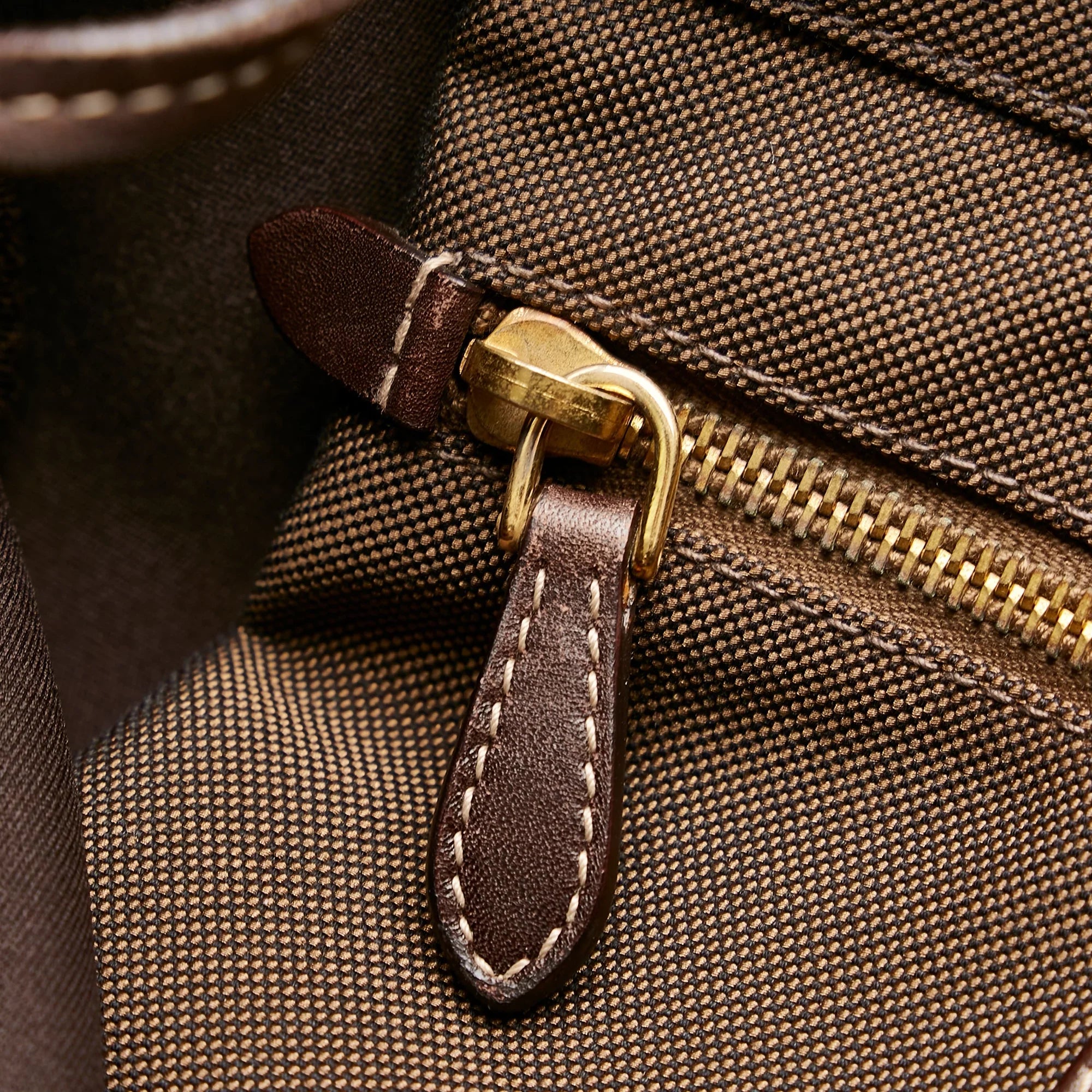 Fabric Crossbody Logo (Good) Unisex Brown Prada Crossbody Bag Authenticated Canapa Canvas Pre-Owned
