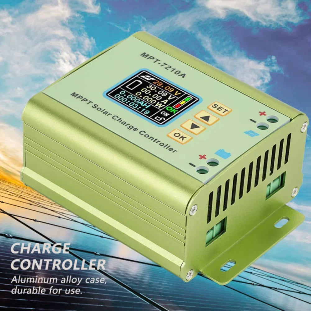 24 Numerical Battery Boost Module Mppt Controller, Ammeter to Control V 72 Voltmeter Solar V Charger