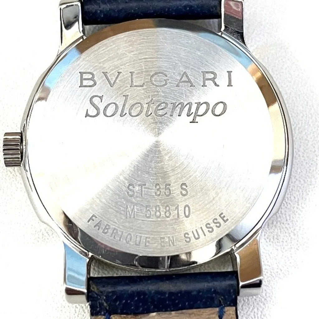 Pre-Owned (Good) Tempo Men's Quartz BVLGARI Bulgari Watch Solo ST35S